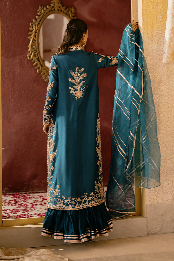 Ziya - Choga / Tussar Silk / XS - Zuri by Zainab