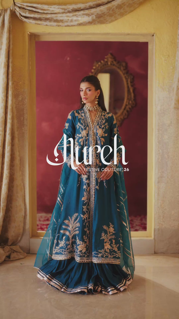 Ziya - Choga / Tussar Silk / XS - Zuri by Zainab